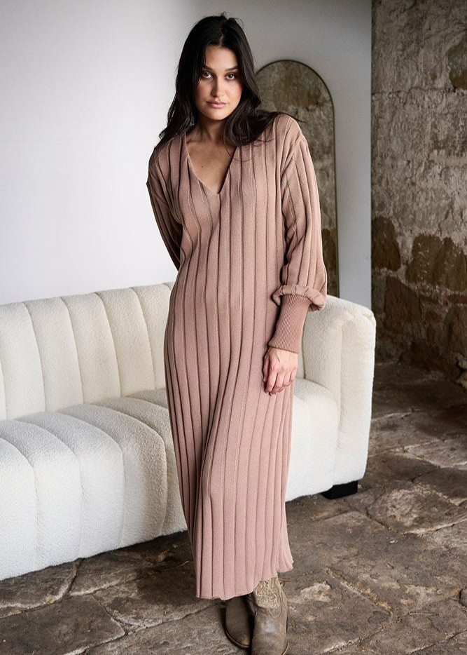 Arlow Dress - Clay