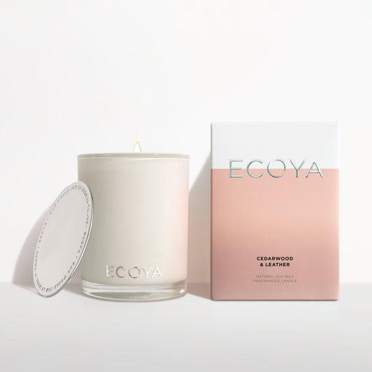 Madison Candle - Cedarwood & Leather