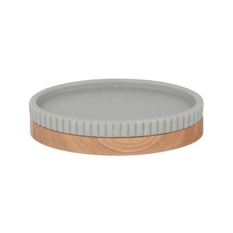 Ronan Soap Dish - Resin/Wood
