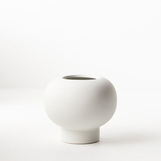 Lucena Vase - White