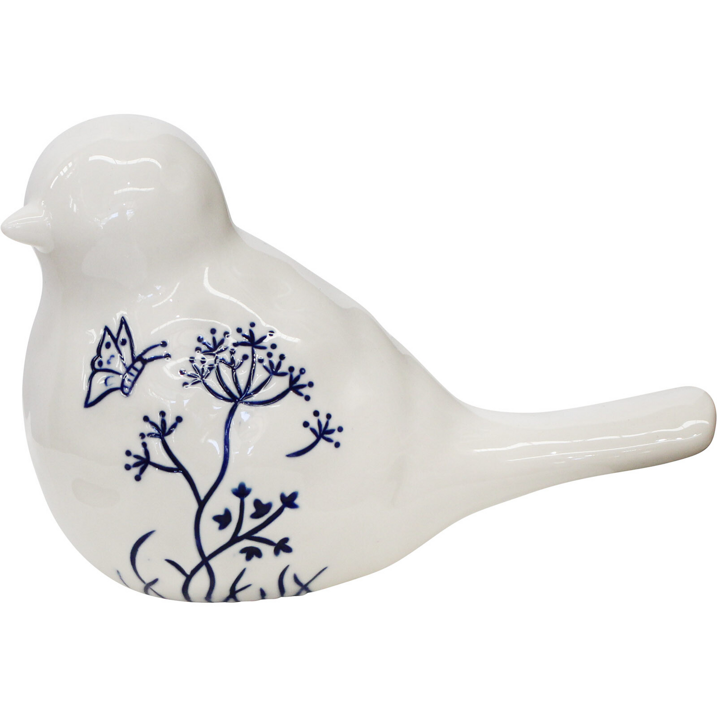 Bird Ornament - Frenchie Blue