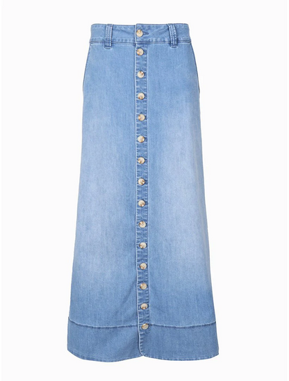 Goldie Summer Wash Denim Skirt