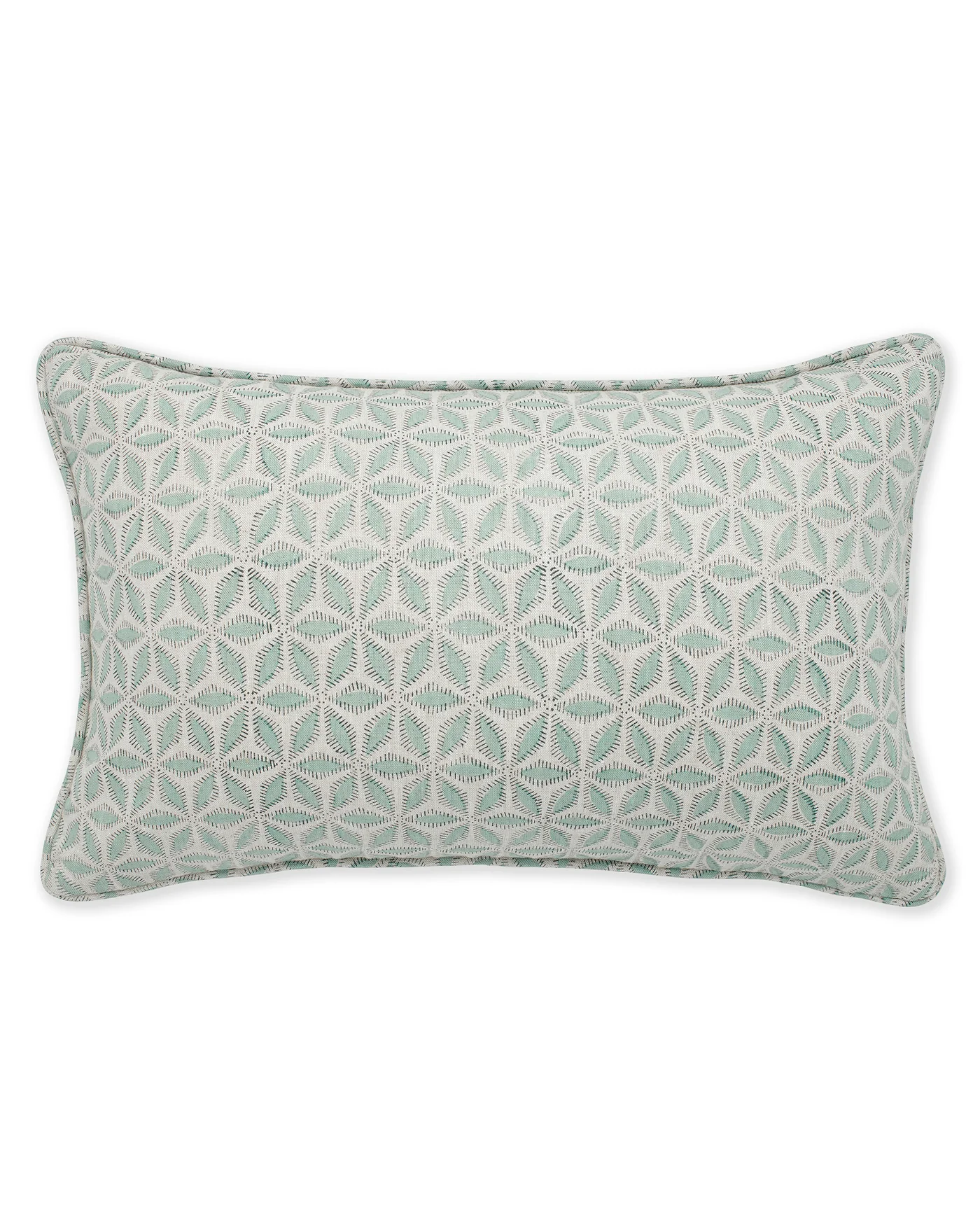 Hanami Light Blue Rectangle Cushion