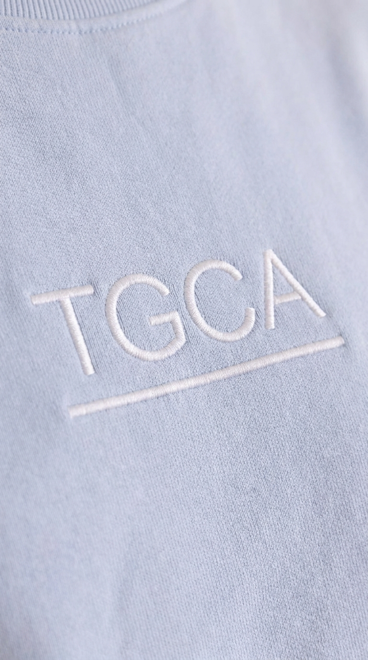 TGCA Vintage Grace Sweater - Dusty Blue
