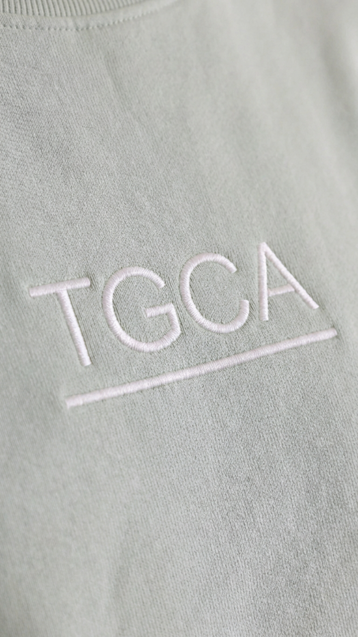 TGCA Vintage Grace Sweater - Soft Sage