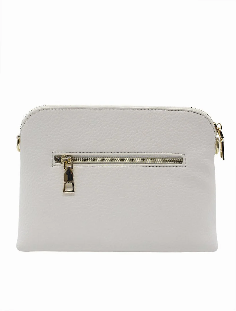 Hudson Cross Body Bag - White