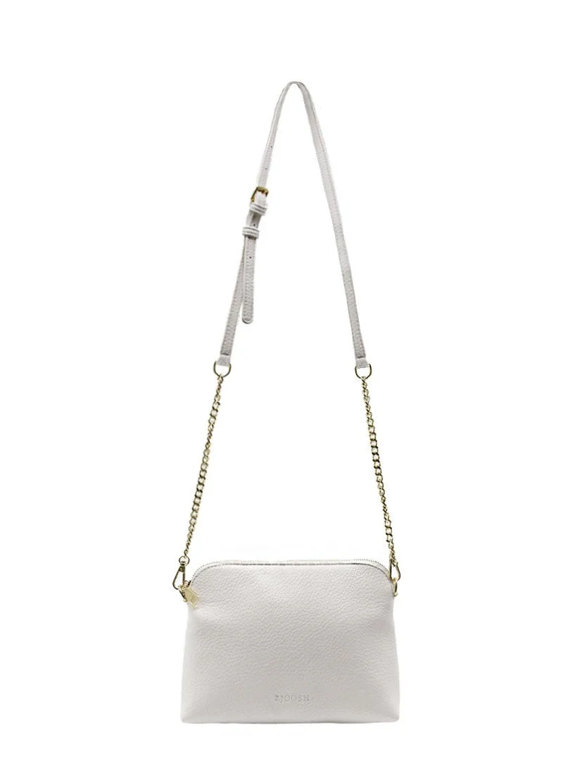 Hudson Cross Body Bag - White