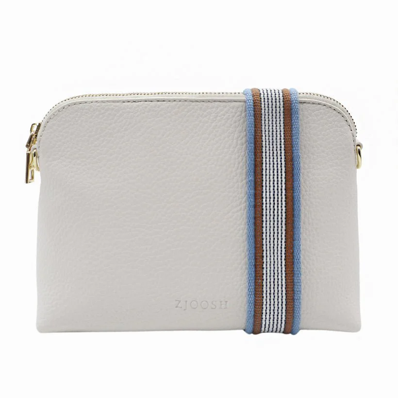 Hudson Cross Body Bag - White