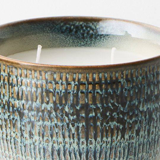 Tia Candle Medium - Teal