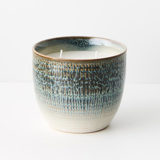 Tia Candle Medium - Teal