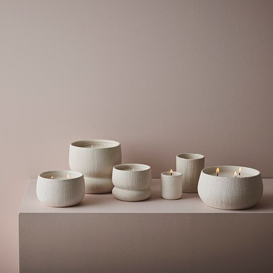 Remi Candle Small - White
