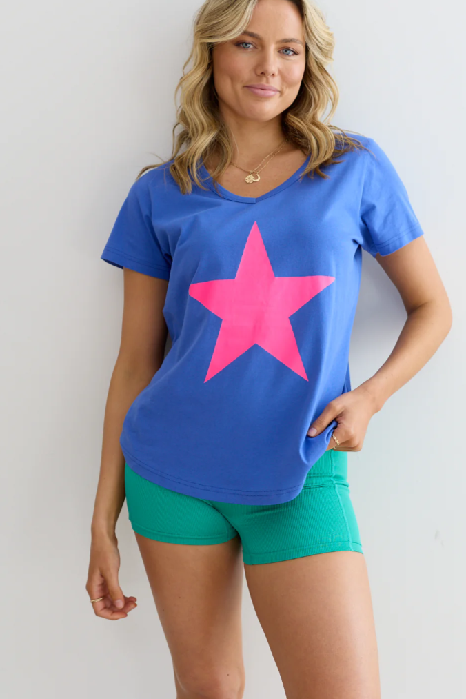 Freedom T-Shirt - Cobalt
