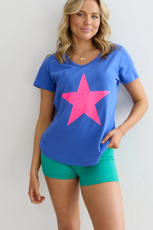 Freedom T-Shirt - Cobalt