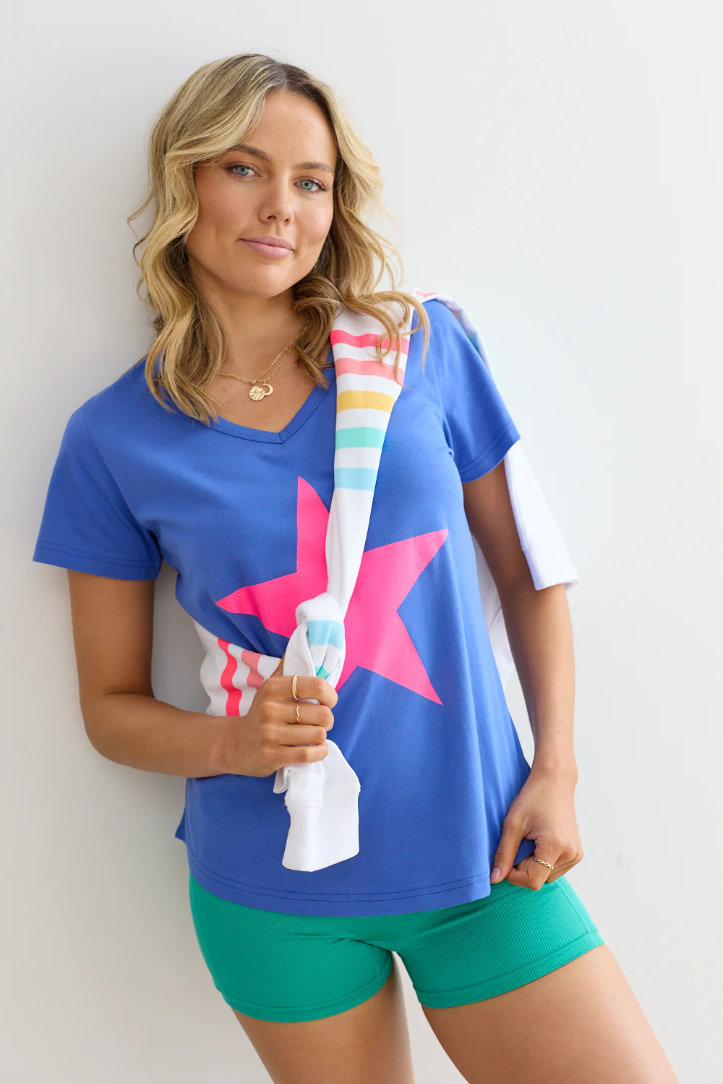 Freedom T-Shirt - Cobalt