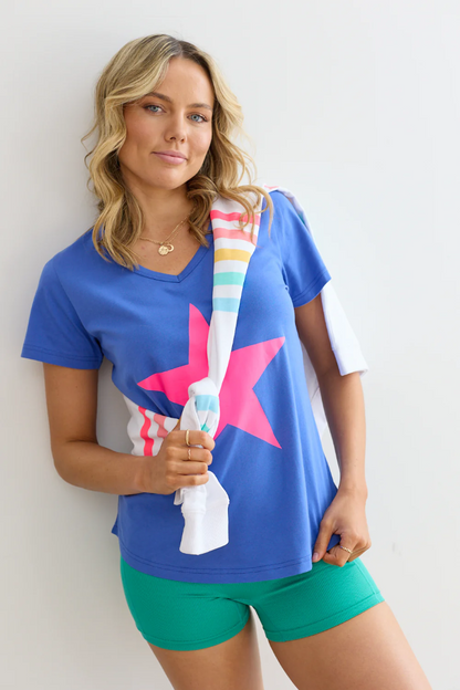 Freedom T-Shirt - Cobalt