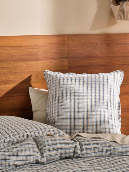 Highland Quilt Cover Set (Double) - Ink