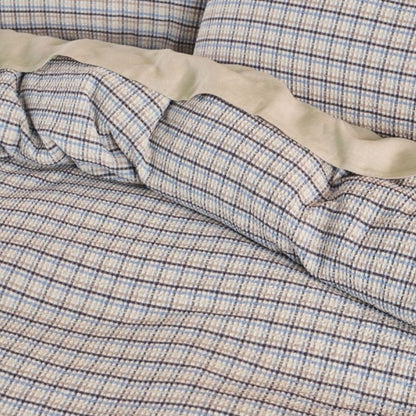 Highland Quilt Cover Set (Double) - Ink