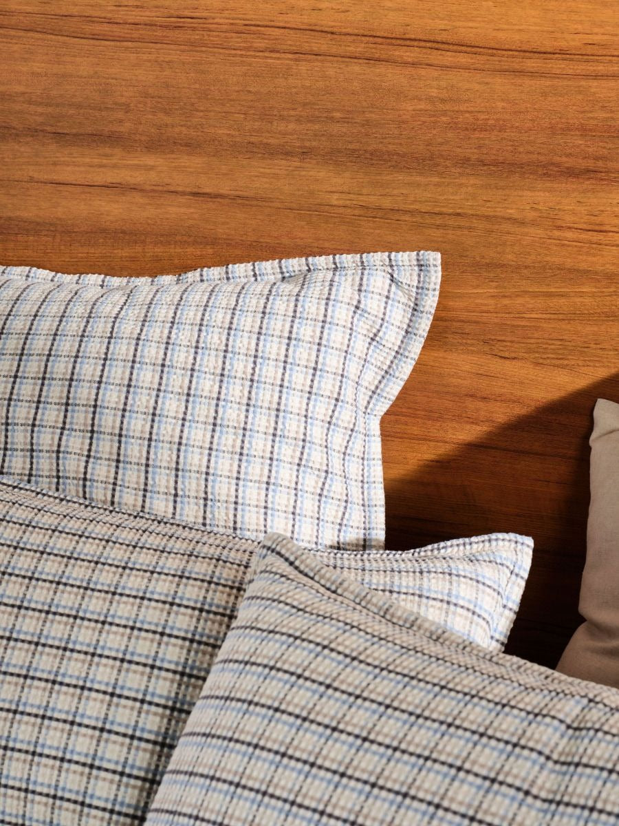 Highland European Pillowcase - Ink