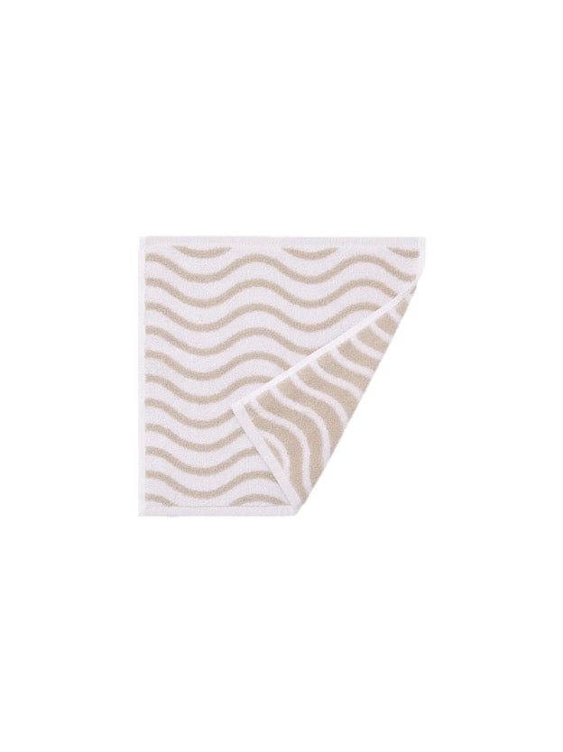 Wave Natural Face Towel