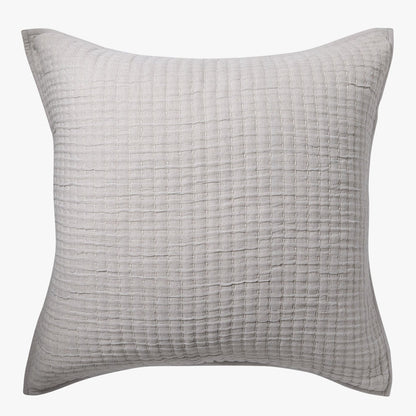 Maddox European Pillowcase - Silver