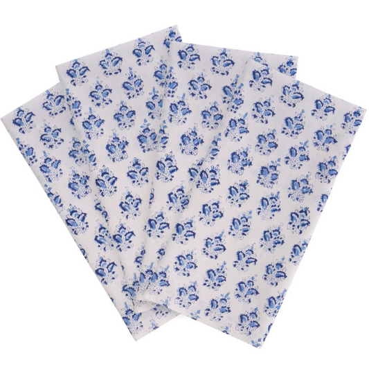 Sanganer Azure Napkin Set