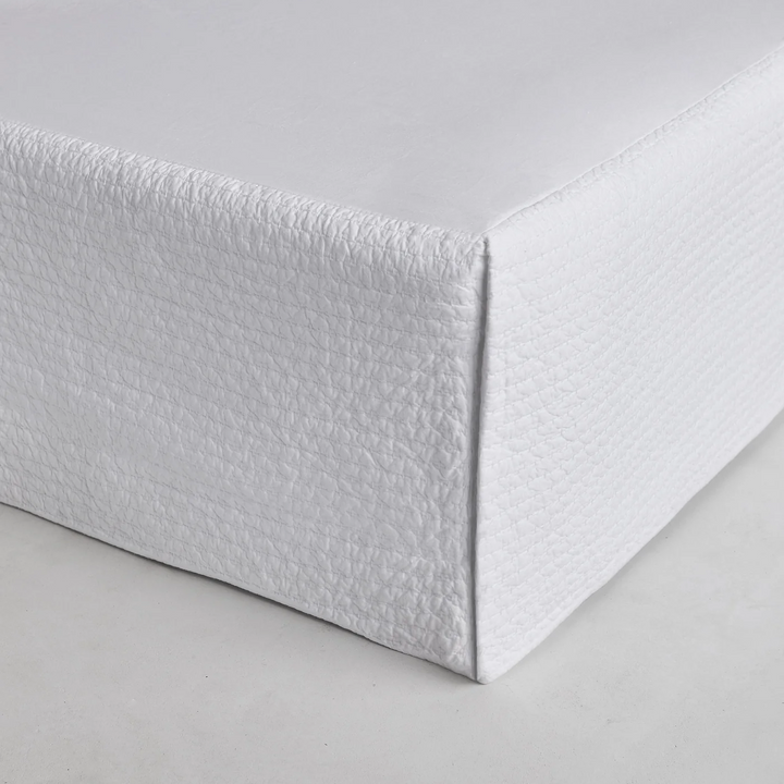 Pure Cotton Valance (King) - Aspen White