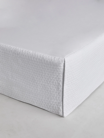 Pure Cotton Valance (Single) - Aspen White
