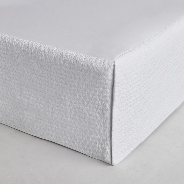 Pure Cotton Valance (Single) - Aspen White