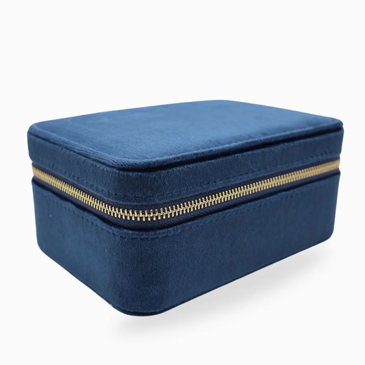 Rectangle Jewellery Case - Navy