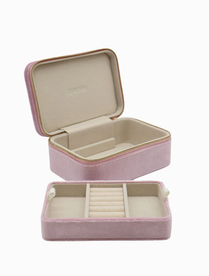 Rectangle Jewellery Case - Pink