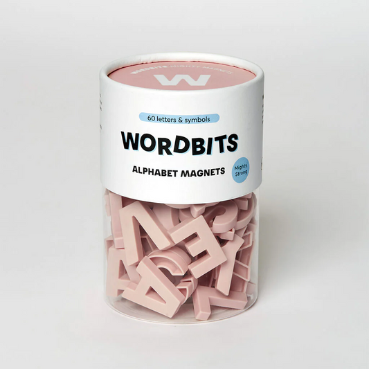 Strong Alphabet Magnets - Blush