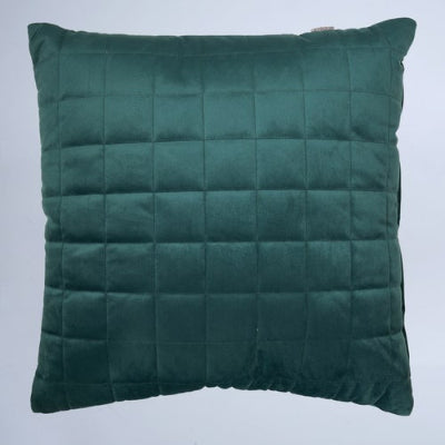 Velluto Velvet Cushion Large - Peacock