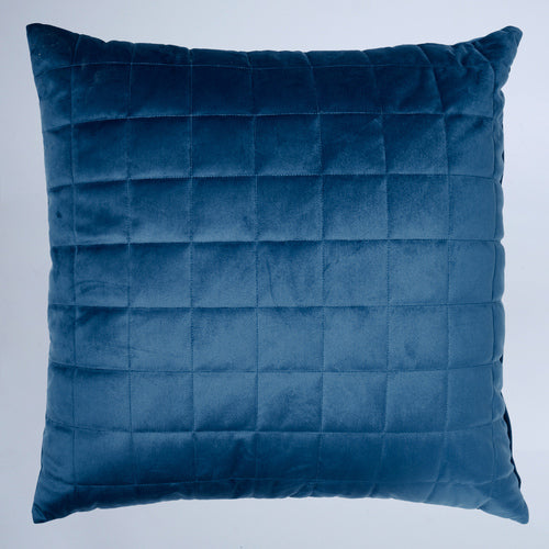 Velluto Velvet Cushion Large - Sapphire