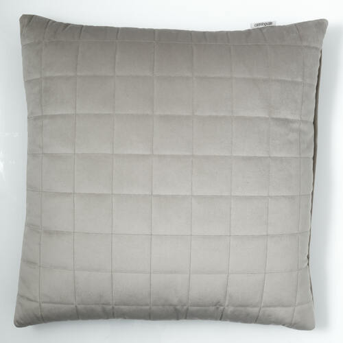 Velluto Velvet Cushion Large - Silver