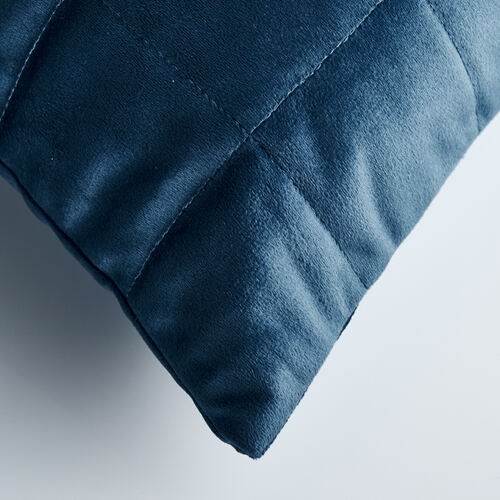 Velluto Velvet Cushion Large - Sapphire