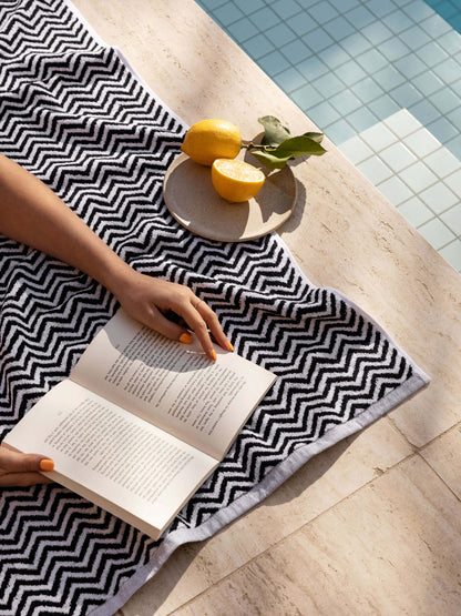 Herringbone Bath Towel