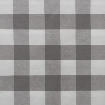 Modella Gingham European Pillowcase Pair - Grey