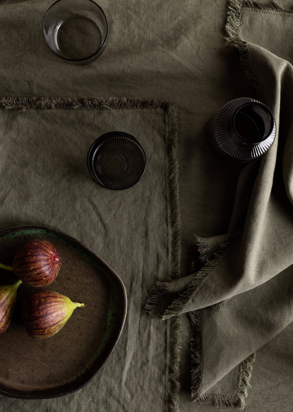 Otto Napkin Set - Olive