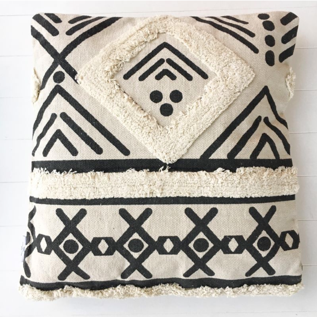 Picasso Tufted Square Cushion