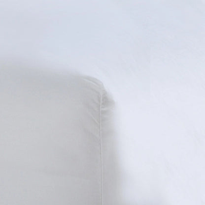 Vintage Softwash Cotton Fitted Sheet & Pillowcase Set (Queen) - White