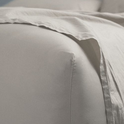 Vintage Softwash Cotton Sheet Set (Single) - Stone