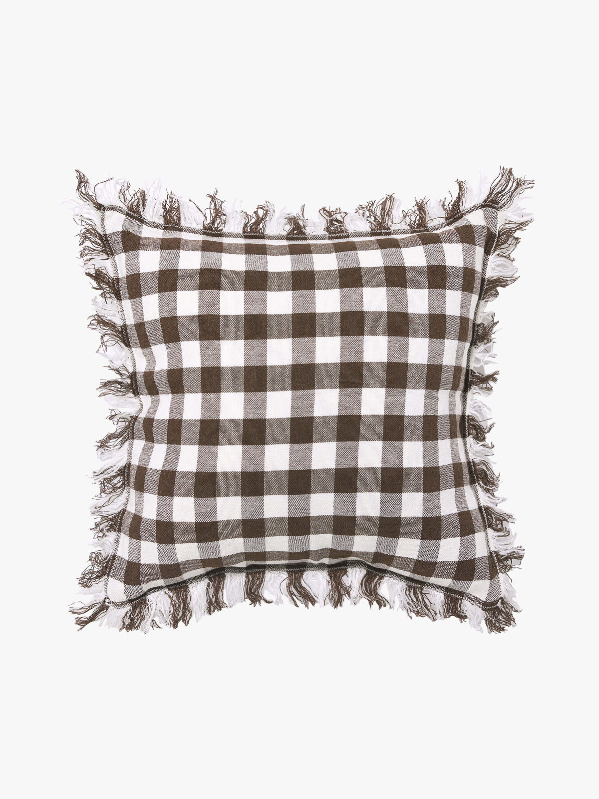 Ava Square Cushion - Gingham