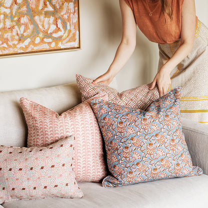 Iznik Winter Bloom Cushion