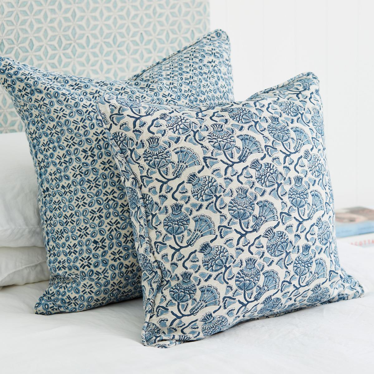 Iznik Azure Cushion