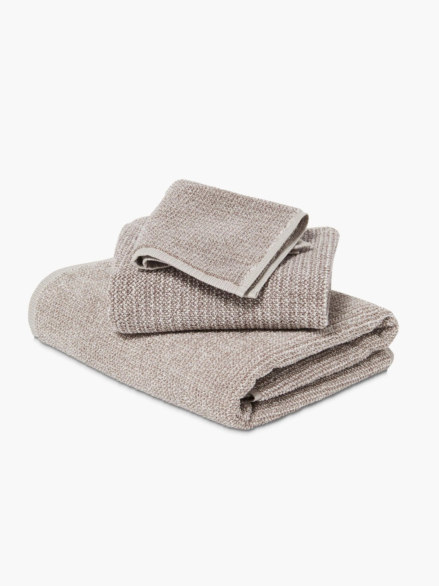 Tweed Latte Face Towel