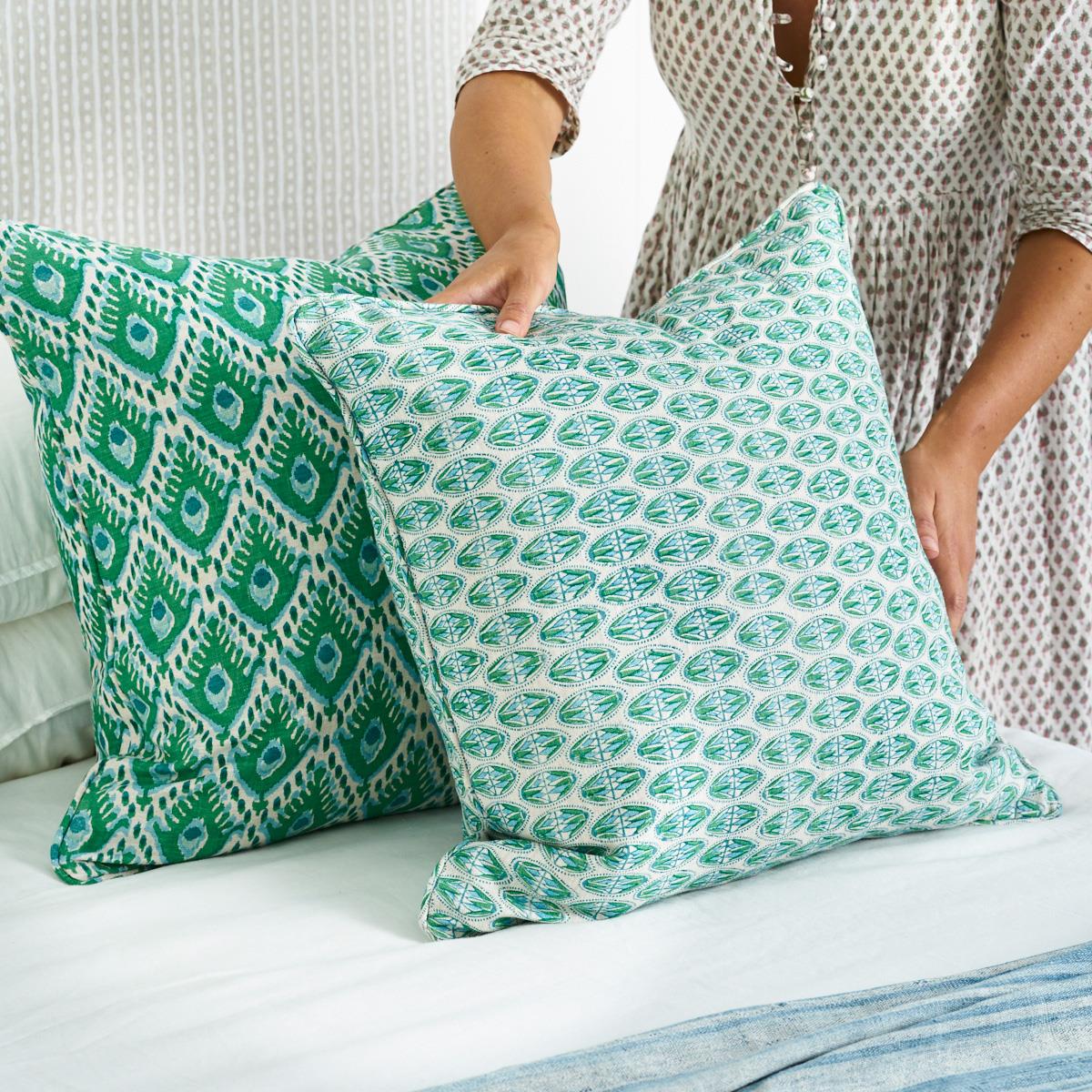 Lodhi Emerald Cushion