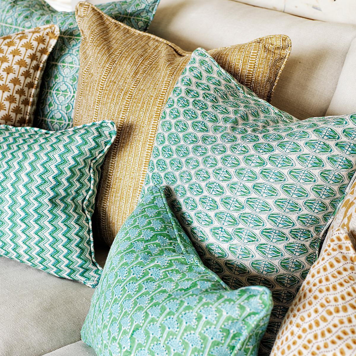 Lodhi Emerald Cushion