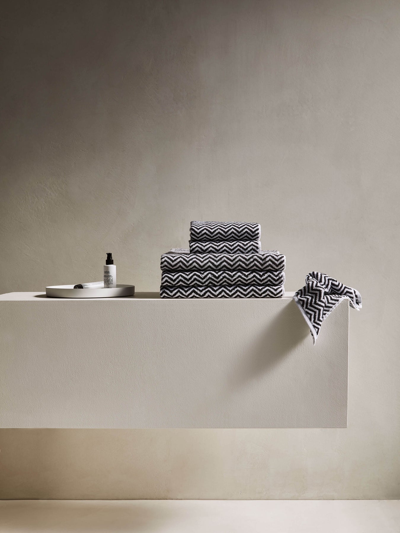 Herringbone Face Towel
