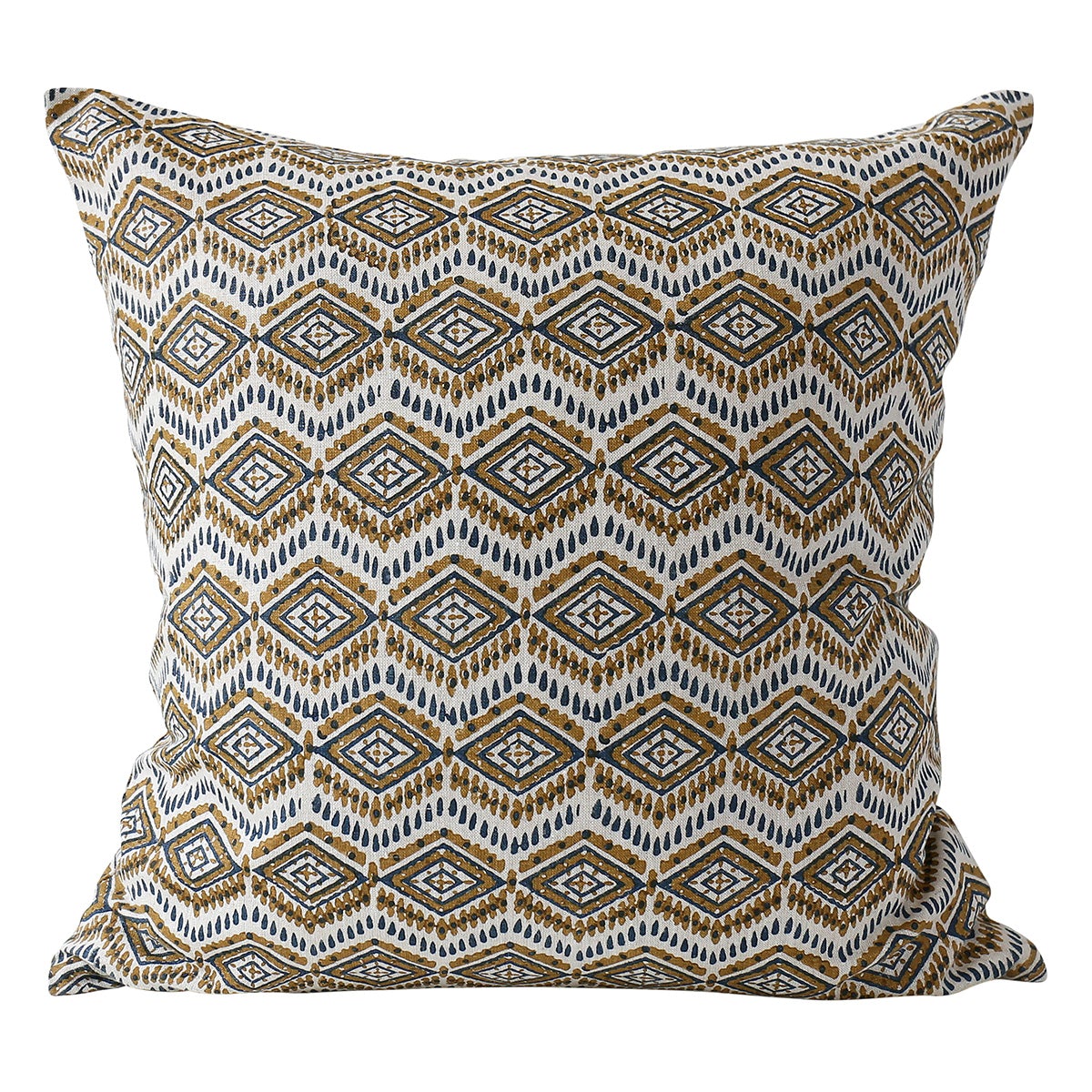 Ziggurat Tobacco Cushion